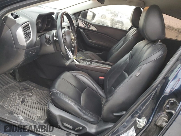 2017 Mazda 3 Touring with VIN 3MZBN1V7XHM142335, listed as a Copart auction lot 53129765 with 161,158 mi miles and Salvage Title. Bid and sale history available at DreamBid. Image 7.