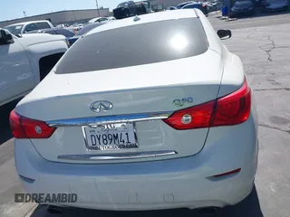 2017 Infiniti Q50 Signature Edition with VIN JN1EV7AP6HM743944, listed as a IAAI auction lot 41701528 with 73,747 mi miles and . Bid and sale history available at DreamBid. Image 16.