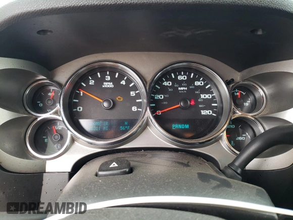2011 GMC Sierra 1500 SLE with VIN 3GTP2VE33BG217209, listed as a Copart auction lot 55062735 with 160,311 mi miles and Salvage title. Bid and sale history available at DreamBid. Image 9.