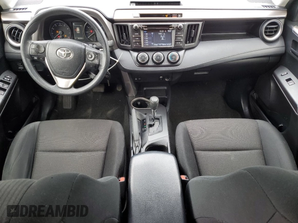 2017 Toyota RAV4 LE with VIN JTMZFREV6HJ721945, listed as a Copart auction lot 51843445 with 89,688 mi miles and Salvage Title. Bid and sale history available at carsss.com. Image 8.