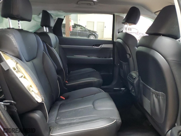 2025 Hyundai Palisade SEL with VIN KM8R24GE1SU826762, listed as a Copart auction lot 47082835 with 19,482 mi miles and Non Repairable. Bid and sale history available at carsss.com. Image 11.