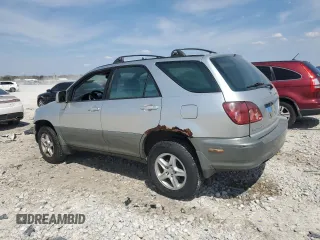1999 Lexus RX 300 z VIN JT6HF10U1X0065676, wystawiony jako Copart lot #54053075 z przebiegiem Nie podano mil oraz Czysty tytuł • Clean title. Historia ofert i sprzedaży dostępna na DreamBid. Obrazek 2.