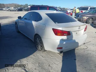 2007 Lexus IS 250 with VIN JTHCK262672010640, listed as a IAAI auction lot 41659524 with 328,686 mi miles. Bid and sale history available at carsss.com. Image 3.