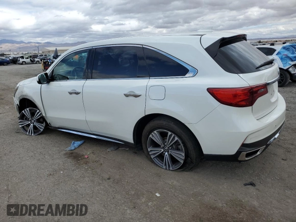 2018 Acura MDX z VIN 5J8YD3H37JL002949, wystawiony jako Copart lot #48994785 z przebiegiem 69 438 mil mil oraz Szkoda całkowita • Salvage title. Historia ofert i sprzedaży dostępna na DreamBid. Obrazek 2.