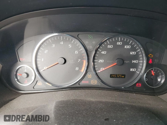 2005 Cadillac CTS with VIN 1G6DP567750114408, listed as a Copart auction lot 82929484 with 145,725 mi miles and Salvage Title. Bid and sale history available at carsss.com. Image 9.