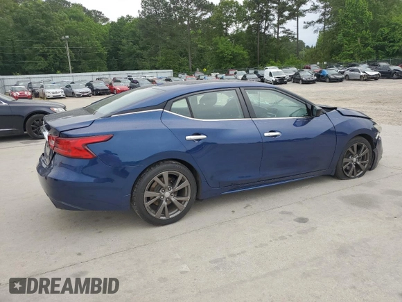 2017 Nissan Maxima S with VIN 1N4AA6AP4HC424152, listed as a Copart auction lot 56004285 with 69,854 mi miles and Salvage title. Bid and sale history available at DreamBid. Image 3.