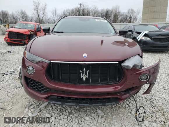 2018 Maserati Levante GranSport z VIN ZN661XUS5JX298175, wystawiony jako Copart lot #85641704 z przebiegiem Nie podano mil oraz Czysty tytuł • Clean title. Historia ofert i sprzedaży dostępna na DreamBid. Obrazek 5.
