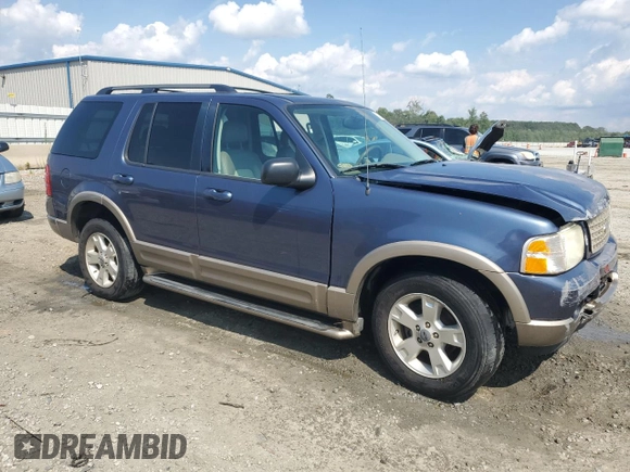 2003 Ford Explorer Eddie Bauer z VIN 1FMZU74K33UC30818, wystawiony jako Copart lot #67825014 z przebiegiem 244 759 mil mil oraz Szkoda całkowita • Salvage title. Historia ofert i sprzedaży dostępna na DreamBid. Obrazek 4.