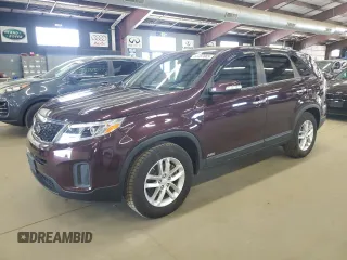 2014 Kia Sorento LX with VIN 5XYKTCA65EG502041, listed as a Copart auction lot 55487085 with 146,182 mi miles and Clean Title. Bid and sale history available at carsss.com. Image 1.