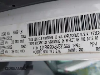 2011 Jeep Liberty Sport with VIN 1J4PN2GK4BW531568, listed as a IAAI auction lot 42203558 with 170,129 mi miles and . Bid and sale history available at carsss.com. Image 9.