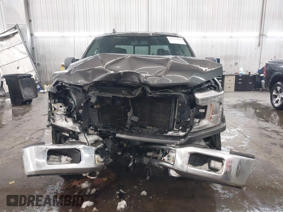 2018 Ford F-150 XL with VIN 1FTEW1E53JKF58493, listed as a IAAI auction lot 41517438 with 159,483 mi miles. Bid and sale history available at carsss.com. Image 13.