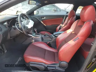 2013 Hyundai Genesis Coupe R-Spec with VIN KMHHT6KD4DU111402, listed as a Copart auction lot 48752935 with 104,119 mi miles and Salvage title. Bid and sale history available at DreamBid. Image 7.