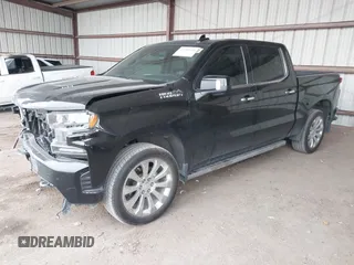 2020 Chevrolet Silverado 1500 High Country with VIN 3GCUYHELXLG432705, listed as a IAAI auction lot 41250140 with 59,955 mi miles. Bid and sale history available at carsss.com. Image 2.