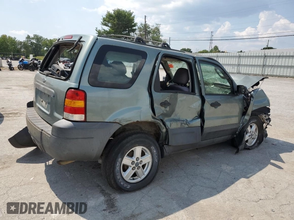 2005 Ford Escape XLS Value with VIN 1FMYU02Z75KB36684, listed as a Copart auction lot 69134684 with 0 mi miles and Non Repairable. Bid and sale history available at carsss.com. Image 3.