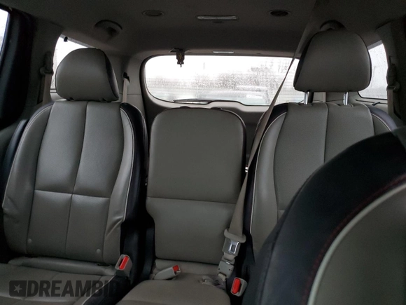 2015 Kia Sedona SX with VIN KNDMC5C13F6050505, listed as a Copart auction lot 42699575 with 119,339 mi miles and Salvage Title. Bid and sale history available at carsss.com. Image 10.