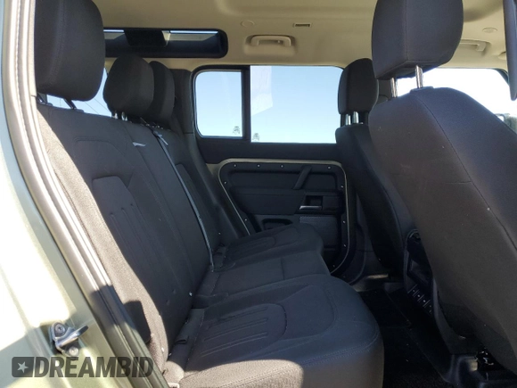 2020 Land Rover Defender with VIN SALEK7EX1L2029555, listed as a Copart auction lot 47935285 with 27,542 mi miles and Salvage title. Bid and sale history available at DreamBid. Image 11.
