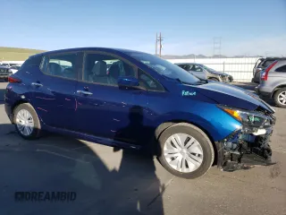 2025 Nissan LEAF S z VIN 1N4AZ1BV9SC562835, wystawiony jako Copart lot #52460475 z przebiegiem 2849 mil mil oraz Szkody całkowita. Historia ofert i sprzedaży dostępna na DreamBid. Obrazek 4.
