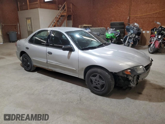 2003 Chevrolet Cavalier with VIN 1G1JC52F837383281, listed as a Copart auction lot 54591265 with 121,243 mi miles and Salvage Title. Bid and sale history available at DreamBid. Image 4.