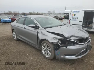 2015 Chrysler 200 Limited with VIN 1C3CCCAB3FN599112, listed as a Copart auction lot 51808565 with 143,538 mi miles and Salvage Title. Bid and sale history available at carsss.com. Image 4.