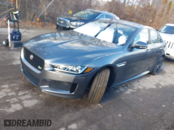 2018 Jaguar XE with VIN SAJAM4FVXJCP21835, listed as a IAAI auction lot 41608729 with Not Provided miles and . Bid and sale history available at DreamBid. Image 2.