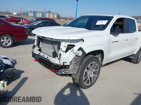 2024 Chevrolet Colorado 4WD Z71 with VIN 1GCPTDEK9R1121947, listed as a IAAI auction lot 41683714 with 3,109 mi miles and . Bid and sale history available at DreamBid. Image 19.