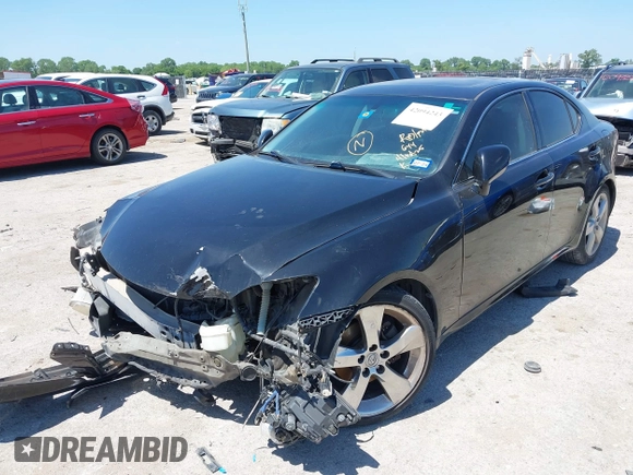 2007 Lexus IS 250 with VIN JTHBK262075046771, listed as a IAAI auction lot 42094243 with 225,879 mi miles and . Bid and sale history available at DreamBid. Image 18.