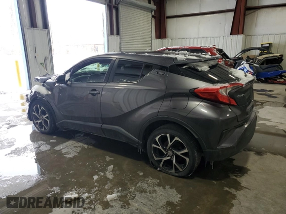 2018 Toyota C-HR XLE with VIN JTNKHMBX3J1007079, listed as a Copart auction lot 45449385 with 126,959 mi miles and Salvage Title. Bid and sale history available at carsss.com. Image 2.