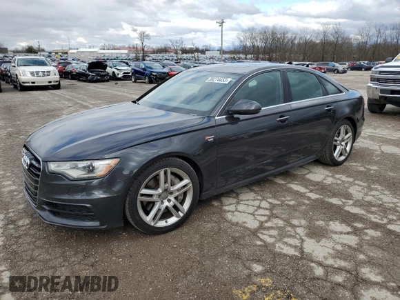 2015 Audi A6 3.0T Premium Plus with VIN WAUFGAFC4FN015316, listed as a Copart auction lot 38274453 with 99,789 mi miles. Bid and sale history available at carsss.com. Image 1.
