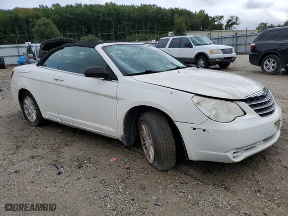 2009 Chrysler Sebring LX with VIN 1C3LC45B89N554851, listed as a Copart auction lot 72819754 with 113,655 mi miles and Salvage Title. Bid and sale history available at carsss.com. Image 4.