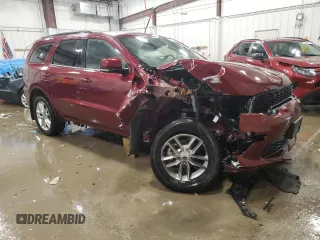 2022 Dodge Durango GT Plus with VIN 1C4RDJDG0NC218390, listed as a Copart auction lot 45214605 with 18,097 mi miles and Non Repairable. Bid and sale history available at carsss.com. Image 4.