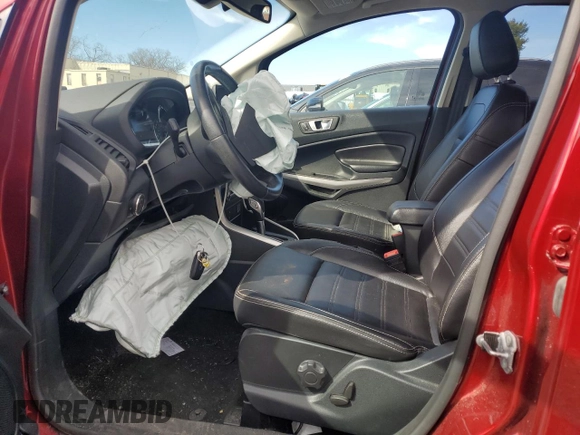 2021 Ford EcoSport Titanium z VIN MAJ6S3KL9MC395397, wystawiony jako Copart lot #49327885 z przebiegiem 46 786 mil mil oraz Szkody całkowita. Historia ofert i sprzedaży dostępna na DreamBid. Obrazek 7.