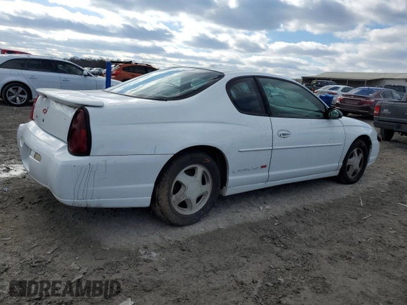 2000 Chevrolet Monte Carlo SS with VIN 2G1WX12K5Y9348669, listed as a Copart auction lot 46110075 with 186,511 mi miles and Clean Title. Bid and sale history available at carsss.com. Image 3.