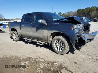 2021 Chevrolet Silverado 1500 LT with VIN 1GCUYDED6MZ317425, listed as a Copart auction lot 42543185 with 117,969 mi miles and Salvage Title. Bid and sale history available at carsss.com. Image 4.