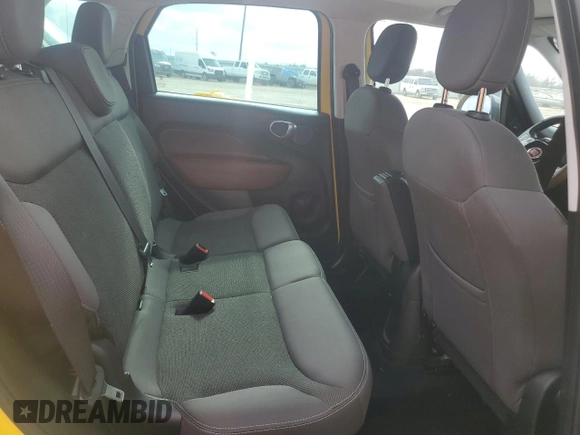 2014 FIAT 500L Trekking with VIN ZFBCFADH3EZ004146, listed as a Copart auction lot 86644234 with Not Provided miles and Salvage Title. Bid and sale history available at DreamBid. Image 11.