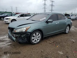 2008 Honda Accord EX-L с VIN 1HGCP36838A085804, выставлен на аукционе Copart как лот 59553455 с пробегом 121 846 миль миль и Списание • Salvage title. История ставок и продаж доступна на DreamBid. Изображение 1.