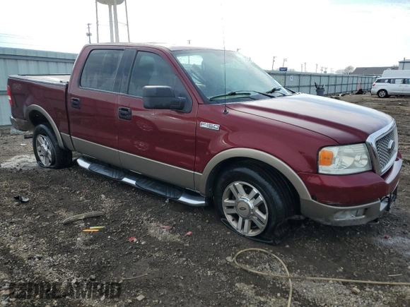 2005 Ford F-150 XLT with VIN 1FTPW14515FA97772, listed as a Copart auction lot 47283445 with 170,292 mi miles and Salvage Title. Bid and sale history available at carsss.com. Image 4.
