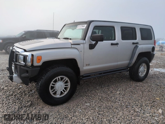 2008 Hummer H3 with VIN 5GTEN33E988187406, listed as a Copart auction lot 81127844 with 118,145 mi miles and Salvage Title. Bid and sale history available at DreamBid. Image 1.