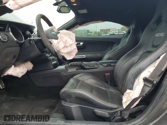 2015 Ford Mustang GT with VIN 1FA6P8CF8F5348585, listed as a Copart auction lot 56290945 with 94,706 mi miles and Salvage title. Bid and sale history available at DreamBid. Image 7.