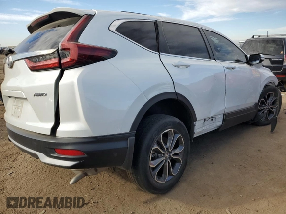2020 Honda CR-V EX with VIN 7FARW2H50LE022463, listed as a Copart auction lot 68514083 with Not provided miles and Salvage title. Bid and sale history available at DreamBid. Image 3.