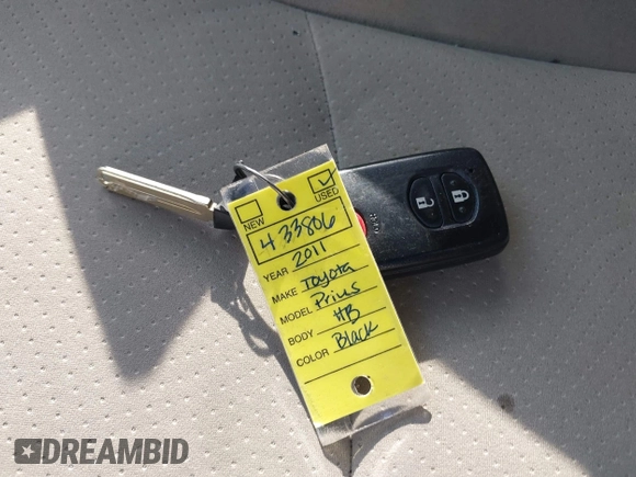 2011 Toyota Prius I z VIN JTDKN3DU7B1433806, wystawiony jako IAAI lot #42145016 z przebiegiem 185 755 mil mil oraz . Historia ofert i sprzedaży dostępna na DreamBid. Obrazek 11.