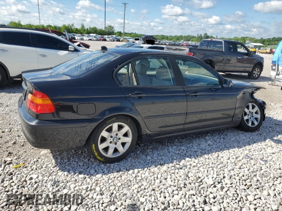2004 BMW 3 Series 325xi with VIN WBAEU33404PR08565, listed as a Copart auction lot 57865215 with 253,784 mi miles and Salvage title. Bid and sale history available at DreamBid. Image 3.