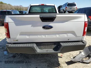 2020 Ford F-150 XL with VIN 1FTMF1CB7LKE33505, listed as a Copart auction lot 48828665 with 100,996 mi miles and Salvage Title. Bid and sale history available at carsss.com. Image 6.