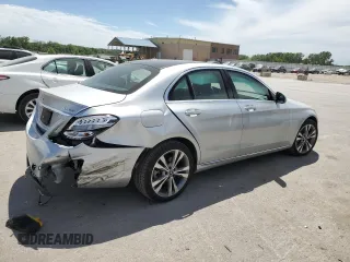 2018 Mercedes-Benz C 300 with VIN WDDWF4KB1JR416379, listed as a Copart auction lot 56462095 with 51,947 mi miles and Salvage title. Bid and sale history available at DreamBid. Image 3.