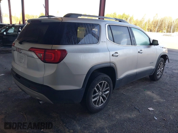 2017 GMC Acadia SLE with VIN 1GKKNLLS7HZ291097, listed as a IAAI auction lot 40665634 with 76,860 mi miles. Bid and sale history available at carsss.com. Image 4.