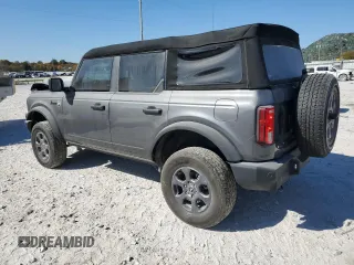 2024 Ford Bronco Big Bend with VIN 1FMDE7BH5RLA24042, listed as a Copart auction lot 76699044 with 13,419 mi miles and Salvage Title. Bid and sale history available at DreamBid. Image 2.