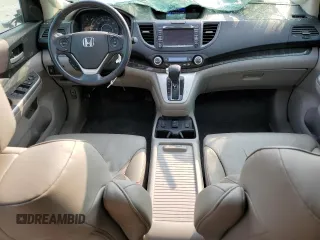 2012 Honda CR-V EX-L with VIN 5J6RM4H79CL059985, listed as a Copart auction lot 58623535 with 38,054 mi miles and Salvage title. Bid and sale history available at DreamBid. Image 8.