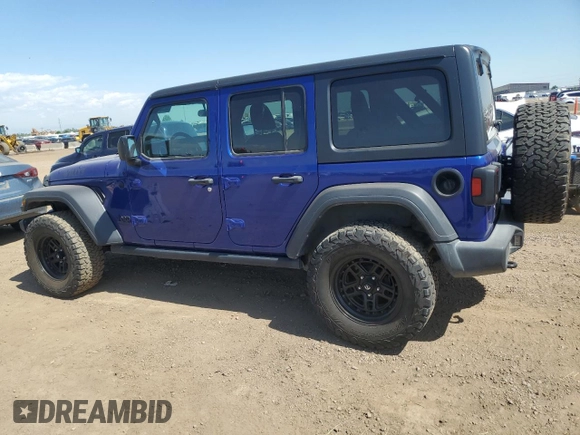 2020 Jeep Wrangler Unlimited Sport S z VIN 1C4HJXDN3LW159143, wystawiony jako Copart lot #62864815 z przebiegiem 33 816 mil mil oraz Nie do naprawy • Non repairable. Historia ofert i sprzedaży dostępna na DreamBid. Obrazek 2.