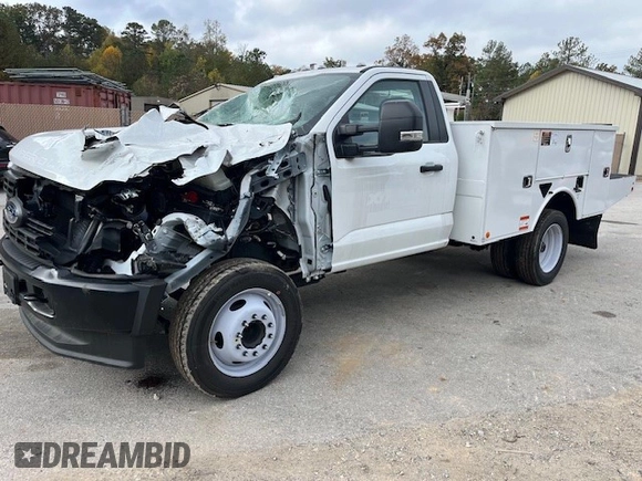 2023 Ford F-450 с VIN 1FDUF4GN6PED37578, выставлен на аукционе Copart как лот 80882404 с пробегом 23 миль миль и Чистый • Clean title. История ставок и продаж доступна на DreamBid. Изображение 1.