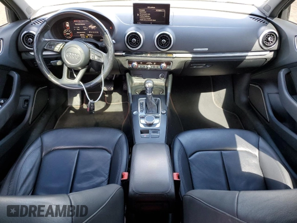 2018 Audi A3 Sedan Premium Plus with VIN WAUJ8GFF0J1049158, listed as a Copart auction lot 47501294 with 89,419 mi miles. Bid and sale history available at carsss.com. Image 8.