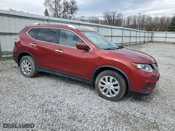 2016 Nissan Rogue S with VIN JN8AT2MV1GW145895, listed as a Copart auction lot 53757005 with 211,265 mi miles and Clean Title. Bid and sale history available at carsss.com. Image 4.